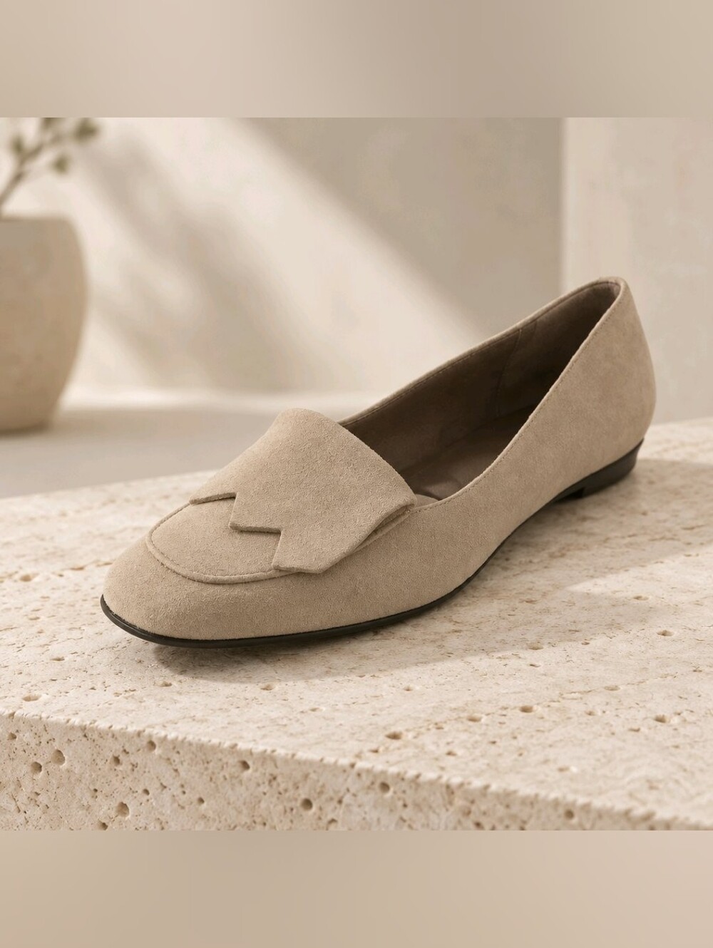 BALLY Cream Suede Loafers Luxury Italian Flats